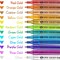 Super Golden Metallic Paint Markers, 12 Colors Sparkle Metallic Glitter Markers, Acrylic Paint Pens for Rock Painting, Glass, Wood, Fabric, Black Paper, Cards, Scrapbook, DIY Art Crafts (2-3mm)